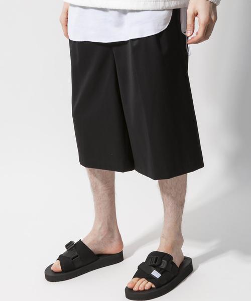 MONKEY TIME(モンキータイム)の「<monkey time> ∴ MT TW/TWL 6LEG WIDE SRT/ショーツ(その他パンツ・メンズ・ブラック・SMALL/MEDIUM/LARGE)」の2枚目の写真
