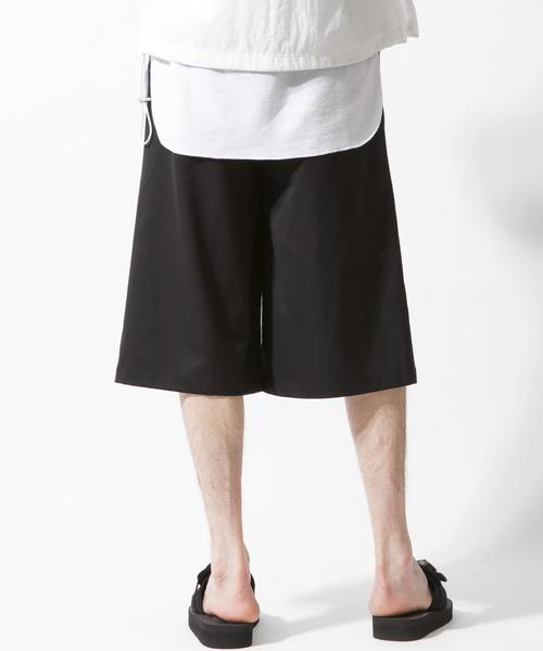 MONKEY TIME(モンキータイム)の「<monkey time> ∴ MT TW/TWL 6LEG WIDE SRT/ショーツ(その他パンツ・メンズ・ブラック・SMALL/MEDIUM/LARGE)」の5枚目の写真