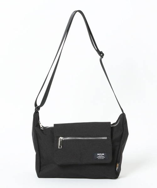 BAYFLOW（ベイフロー）の「ハーフフラップコーデュラショルダーバッグ（ショルダーバッグ・メンズ・ブラック・FREE）」の2枚目の写真