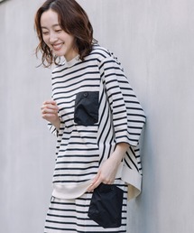 Munich | 空紡糸ミニ裏毛ドルマンスリーブプルオーバー(スウェット)