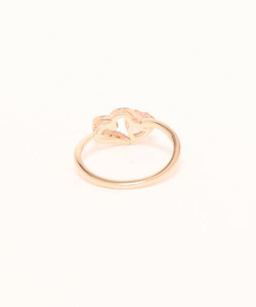 K18WG samantha tiara ハート型ローズクォーツリング K18WG samantha tiara ハート型ローズクォーツリング K18WG samantha