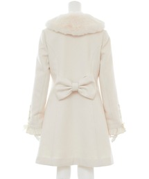 SecretHoney 袖レースアップビジューボタンコート Secret Honey（シークレットハニー）の「袖レースアップビジュー