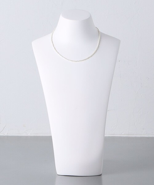 les bonbon(ルボンボン)の「<les bonbon>BLANC 淡水パール チョーカー/ネックレス(ネックレス・レディース・ホワイト・FREE)」の7枚目の写真