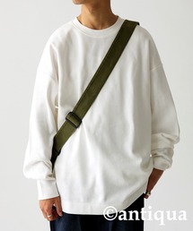 antiqua | 綿混サカリバ生地ベーシックロンT(Tシャツ/カットソー)