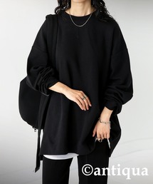 antiqua | 綿混サカリバ生地ベーシックロンT(Tシャツ/カットソー)