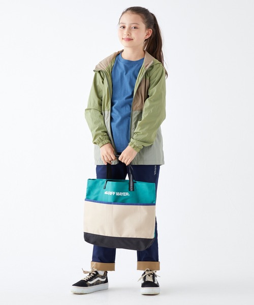 KRIFF MAYER Kid's Collection(クリフメイヤーキッズコレクション)の「マルチカラージャケット(ナイロンジャケット・キッズ・ライトグリーン/ネイビー/グレー/チャコール・140/170/130/160/120/150)」の5枚目の写真