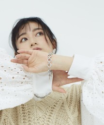 「Nothing And Others/ナッシングアンドアザーズ」Ring point chain Bracelet