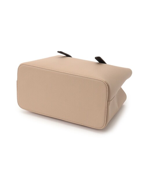 SHOO・LA・RUE（シューラルー）の「◆【2WAY】仕切りトートバッグ（トートバッグ・レディース・ブラック/グレー/ベージュ系4/イエロー・00）」の9枚目の写真