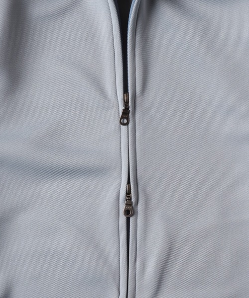 UNION STATION（ユニオンステーション）の「鹿の子ダンボールジップパーカー（パーカー・メンズ・ホワイト/ベージュ/ブルー・LL/L/M）」の5枚目の写真