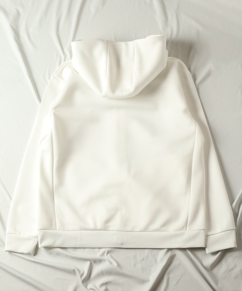 UNION STATION（ユニオンステーション）の「鹿の子ダンボールジップパーカー（パーカー・メンズ・ホワイト/ベージュ/ブルー・LL/L/M）」の12枚目の写真