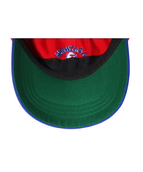 A BATHING APE（アベイシングエイプ）の「COLLEGE PANEL CAP M（キャップ・メンズ・ベージュ/ネイビー/レッド/グレー/ブラック・FREE）」の16枚目の写真