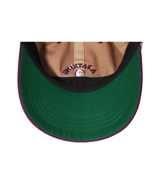 A BATHING APE（アベイシングエイプ）の「COLLEGE PANEL CAP M（キャップ・メンズ・ベージュ/ネイビー/レッド/グレー/ブラック・FREE）」の18枚目の写真