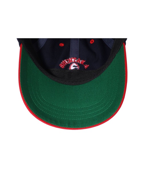 A BATHING APE（アベイシングエイプ）の「COLLEGE PANEL CAP M（キャップ・メンズ・ベージュ/ネイビー/レッド/グレー/ブラック・FREE）」の17枚目の写真