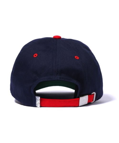 A BATHING APE（アベイシングエイプ）の「COLLEGE PANEL CAP M（キャップ・メンズ・ベージュ/ネイビー/レッド/グレー/ブラック・FREE）」の22枚目の写真