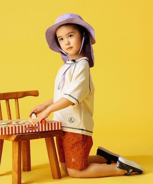 B:MING by BEAMS(ビーミングバイビームス)の「B:MING by BEAMS / ラグラン ショートスリーブ Tシャツ(100~150cm)(Tシャツ/カットソー・キッズ・イエロー系その他3/ケリー/チャコールグレー/ホワイト系その他5・100/110/120/130/140/150)」の16枚目の写真