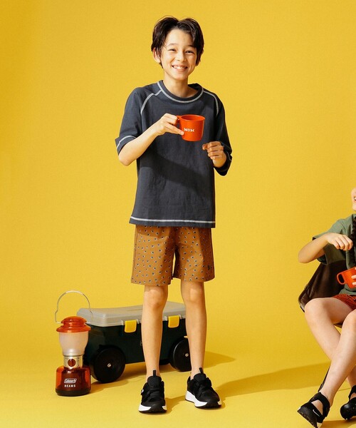 B:MING by BEAMS(ビーミングバイビームス)の「B:MING by BEAMS / ラグラン ショートスリーブ Tシャツ(100~150cm)(Tシャツ/カットソー・キッズ・イエロー系その他3/ケリー/チャコールグレー/ホワイト系その他5・100/110/120/130/140/150)」の18枚目の写真