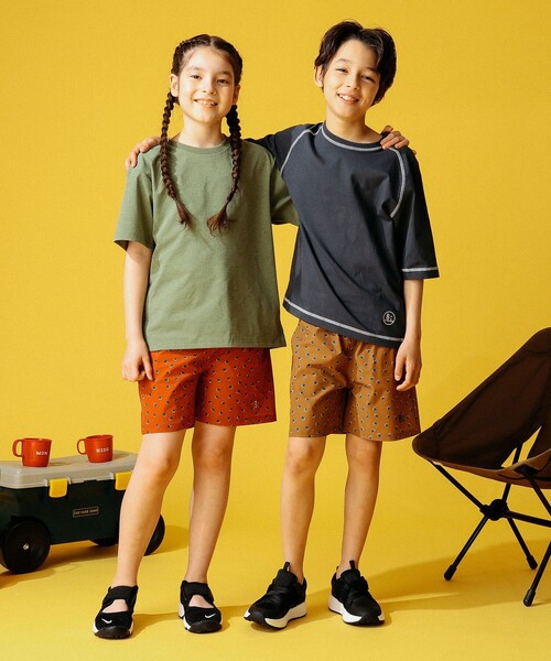 B:MING by BEAMS(ビーミングバイビームス)の「B:MING by BEAMS / ラグラン ショートスリーブ Tシャツ(100~150cm)(Tシャツ/カットソー・キッズ・イエロー系その他3/ケリー/チャコールグレー/ホワイト系その他5・100/110/120/130/140/150)」の19枚目の写真