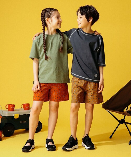 B:MING by BEAMS(ビーミングバイビームス)の「B:MING by BEAMS / ラグラン ショートスリーブ Tシャツ(100~150cm)(Tシャツ/カットソー・キッズ・イエロー系その他3/ケリー/チャコールグレー/ホワイト系その他5・100/110/120/130/140/150)」の22枚目の写真