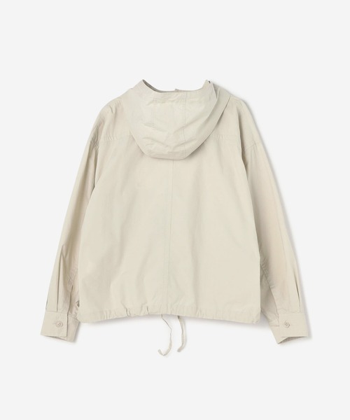 DANTON（ダントン）の「DANTON | コットン ショートフーデッドジャケット WOMEN（その他アウター・レディース・ネイビー/グレイッシュベージュ/イエロー系その他・36/34）」の13枚目の写真