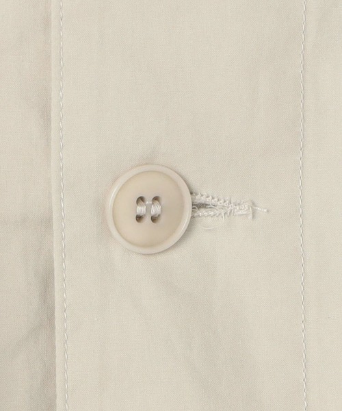 DANTON（ダントン）の「DANTON | コットン ショートフーデッドジャケット WOMEN（その他アウター・レディース・ネイビー/グレイッシュベージュ/イエロー系その他・36/34）」の18枚目の写真