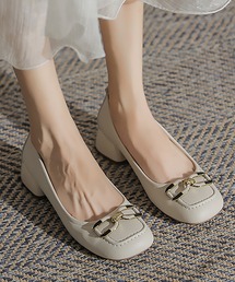 SETUP7 | 【SETUP7】ホースビットバックルチャンキーヒールローファー KNF(ローファー)