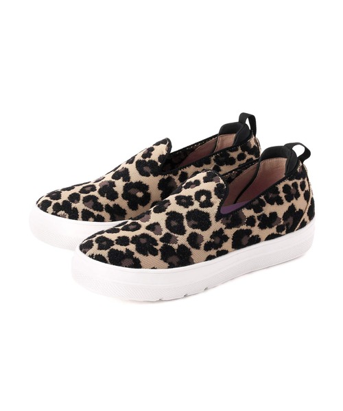 coca(ANDEX shoes product)(コカ)の「【サステナブルシリーズ】ニット生地 スリッポン(スリッポン・レディース・ベージュ/ブラック/レオパード・SMALL/MEDIUM/LARGE)」の13枚目の写真
