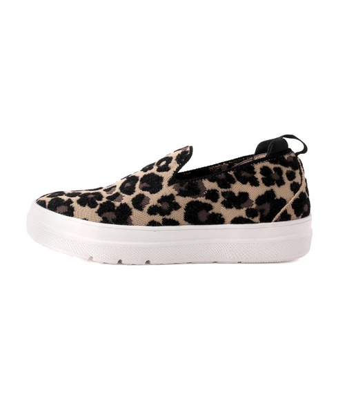 coca(ANDEX shoes product)(コカ)の「【サステナブルシリーズ】ニット生地 スリッポン(スリッポン・レディース・ベージュ/ブラック/レオパード・SMALL/MEDIUM/LARGE)」の16枚目の写真