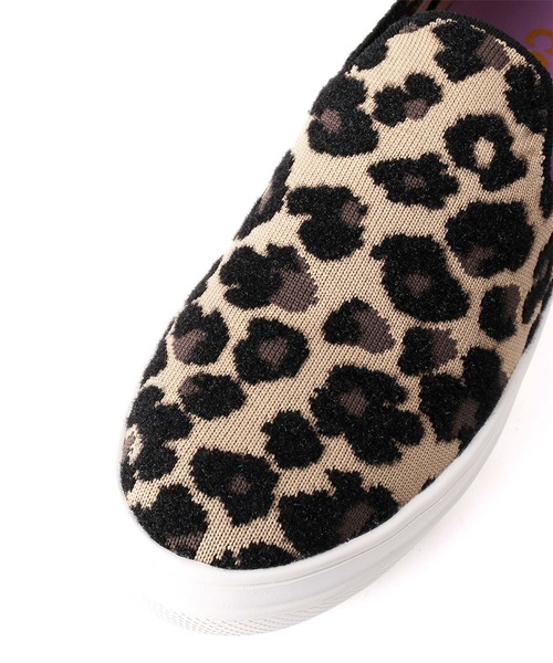 coca(ANDEX shoes product)(コカ)の「【サステナブルシリーズ】ニット生地 スリッポン(スリッポン・レディース・ベージュ/ブラック/レオパード・SMALL/MEDIUM/LARGE)」の18枚目の写真