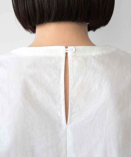 ELFRANK（エルフランク）の「ボリュームギャザースリーブブラウス【洗える】（シャツ/ブラウス・レディース・ピンク/ブラック/オフホワイト・FREE）」の15枚目の写真