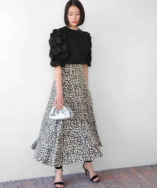 ELFRANK（エルフランク）の「ボリュームギャザースリーブブラウス【洗える】（シャツ/ブラウス・レディース・ピンク/ブラック/オフホワイト・FREE）」の16枚目の写真