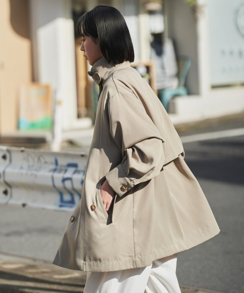 etretokyo ボリュームスリーブショートコート 楽天市場】メルトンボリュームスリーブショートコート アウター