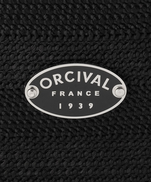 ORCIVAL（オーシバル）の「ORCIVAL | レザーハンドルポーチ（ハンドバッグ・レディース・ブラック/ブラウン・-）」の11枚目の写真