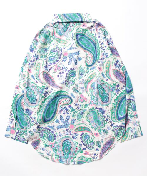 JUGLANS(ユグランス)の「☆ 90'sレトロ。ヴィンテージ風アソート柄シャツ B22460,B22468,B22462(シャツ/ブラウス・レディース・A/B/C・FREE)」の9枚目の写真