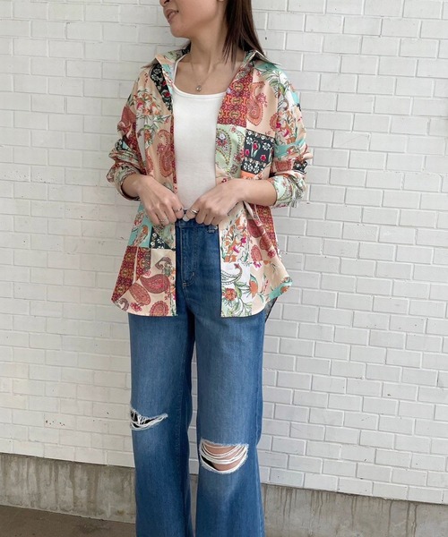 JUGLANS(ユグランス)の「☆ 90'sレトロ。ヴィンテージ風アソート柄シャツ B22460,B22468,B22462(シャツ/ブラウス・レディース・A/B/C・FREE)」の21枚目の写真