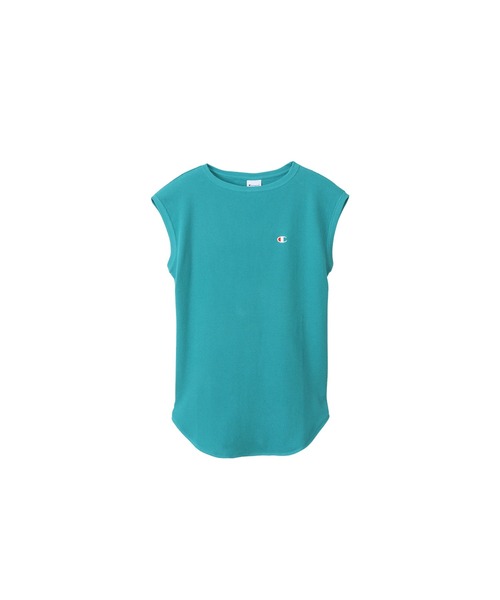 Champion（チャンピオン）の「【Champion/チャンピオン】レディース スリーブレスシャツ（Tシャツ/カットソー・レディース・ネイビー/グリーン系その他/ホワイト/グレー・MEDIUM/LARGE）」の4枚目の写真