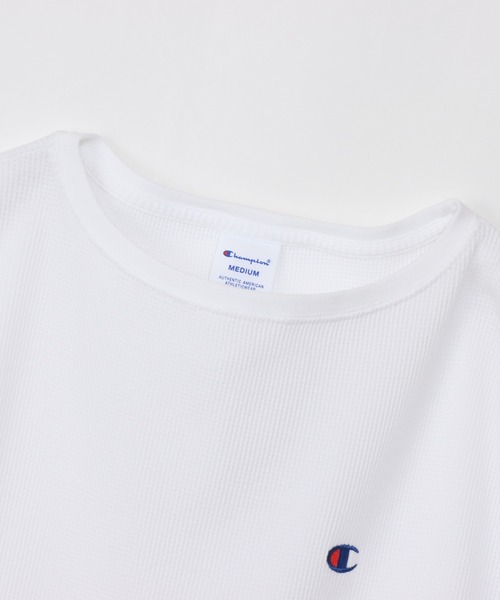 Champion（チャンピオン）の「【Champion/チャンピオン】レディース スリーブレスシャツ（Tシャツ/カットソー・レディース・ネイビー/グリーン系その他/ホワイト/グレー・MEDIUM/LARGE）」の9枚目の写真