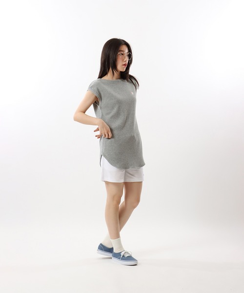 Champion（チャンピオン）の「【Champion/チャンピオン】レディース スリーブレスシャツ（Tシャツ/カットソー・レディース・ネイビー/グリーン系その他/ホワイト/グレー・MEDIUM/LARGE）」の13枚目の写真