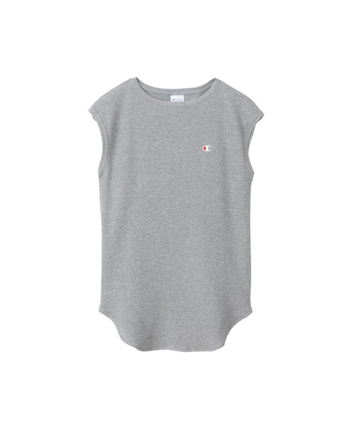 Champion（チャンピオン）の「【Champion/チャンピオン】レディース スリーブレスシャツ（Tシャツ/カットソー・レディース・ネイビー/グリーン系その他/ホワイト/グレー・MEDIUM/LARGE）」の10枚目の写真