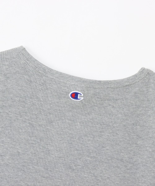 Champion（チャンピオン）の「【Champion/チャンピオン】レディース スリーブレスシャツ（Tシャツ/カットソー・レディース・ネイビー/グリーン系その他/ホワイト/グレー・MEDIUM/LARGE）」の14枚目の写真