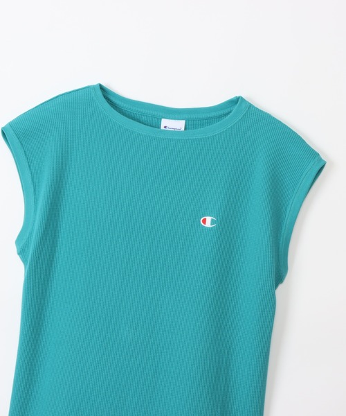Champion（チャンピオン）の「【Champion/チャンピオン】レディース スリーブレスシャツ（Tシャツ/カットソー・レディース・ネイビー/グリーン系その他/ホワイト/グレー・MEDIUM/LARGE）」の7枚目の写真
