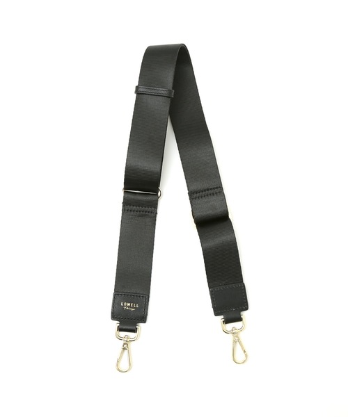 LOWELL things(ロウェル シングス)の「【単品】BAGテープショルダー(柄/無地)(ショルダーバッグ・レディース・ブラック/ブラック系その他/グレー/ベージュ/ネイビー/ブラウン/ホワイト・フリー)」の8枚目の写真