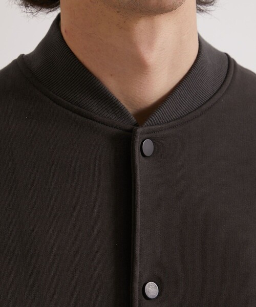 UNITED TOKYO（ユナイテッドトウキョウ）の「リーバススウェット MA-1ジャケット（MA-1・メンズ・オフホワイト/ピンク/ダークグレー・1/2）」の20枚目の写真