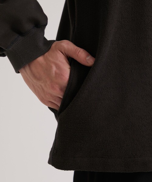 UNITED TOKYO（ユナイテッドトウキョウ）の「リーバススウェット MA-1ジャケット（MA-1・メンズ・オフホワイト/ピンク/ダークグレー・1/2）」の22枚目の写真