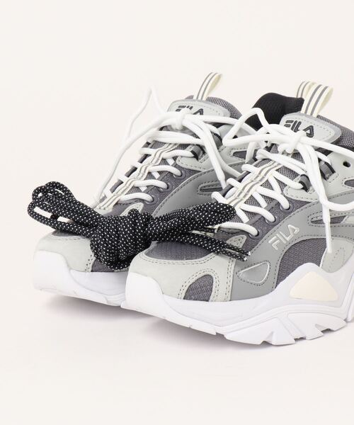 FILA（フィラ）の「イントレーション ライト / INTERATION LIGHT / 厚底スニーカー（スニーカー・レディース・グレー/ホワイト系その他/ホワイト系その他2・25.0cm/26.0cm/23.0cm/28.0cm/27.0cm/24.0cm）」の6枚目の写真