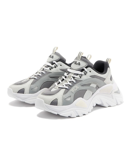 FILA（フィラ）の「イントレーション ライト / INTERATION LIGHT / 厚底スニーカー（スニーカー・レディース・グレー/ホワイト系その他/ホワイト系その他2・25.0cm/26.0cm/23.0cm/28.0cm/27.0cm/24.0cm）」の8枚目の写真