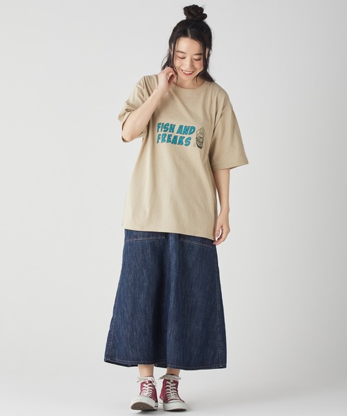 【セール】デニムブッシュスカート(デニムスカート)|KRIFF MAYER Lady's Collection(クリフメイヤーレディースコレクション) 【セール】デニムブッシュスカート(デニムスカート)|KRIFF MAYER Lady's Collection(クリフメイヤーレディースコレクション)