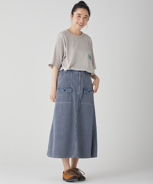 【セール】デニムブッシュスカート(デニムスカート)|KRIFF MAYER Lady's Collection(クリフメイヤーレディースコレクション) 【セール】デニムブッシュスカート(デニムスカート)|KRIFF MAYER Lady's Collection(クリフメイヤーレディースコレクション)