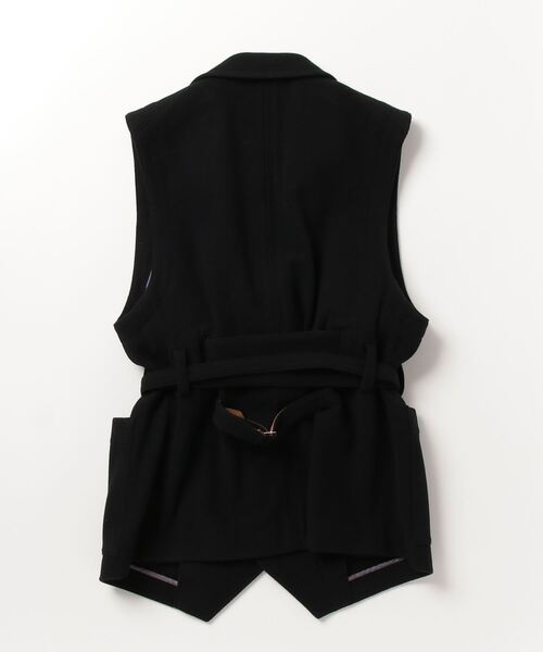 BED J.W. FORD（ベッドフォード）の「【BED J.W. FORD/ベッドフォード】Tailored Vest Ver.1（ベスト・メンズ・ブラック・1）」の2枚目の写真