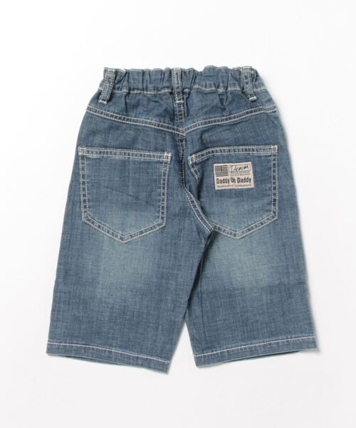 Daddy Oh Daddy(ダディーオーダディー)の「デニム6分丈ハーフパンツ(デニムパンツ・キッズ・ブルー/ネイビー・100/140/130/110/120)」の15枚目の写真