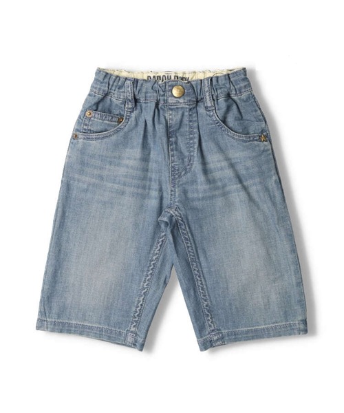 Daddy Oh Daddy(ダディーオーダディー)の「デニム6分丈ハーフパンツ(デニムパンツ・キッズ・ブルー/ネイビー・100/140/130/110/120)」の2枚目の写真